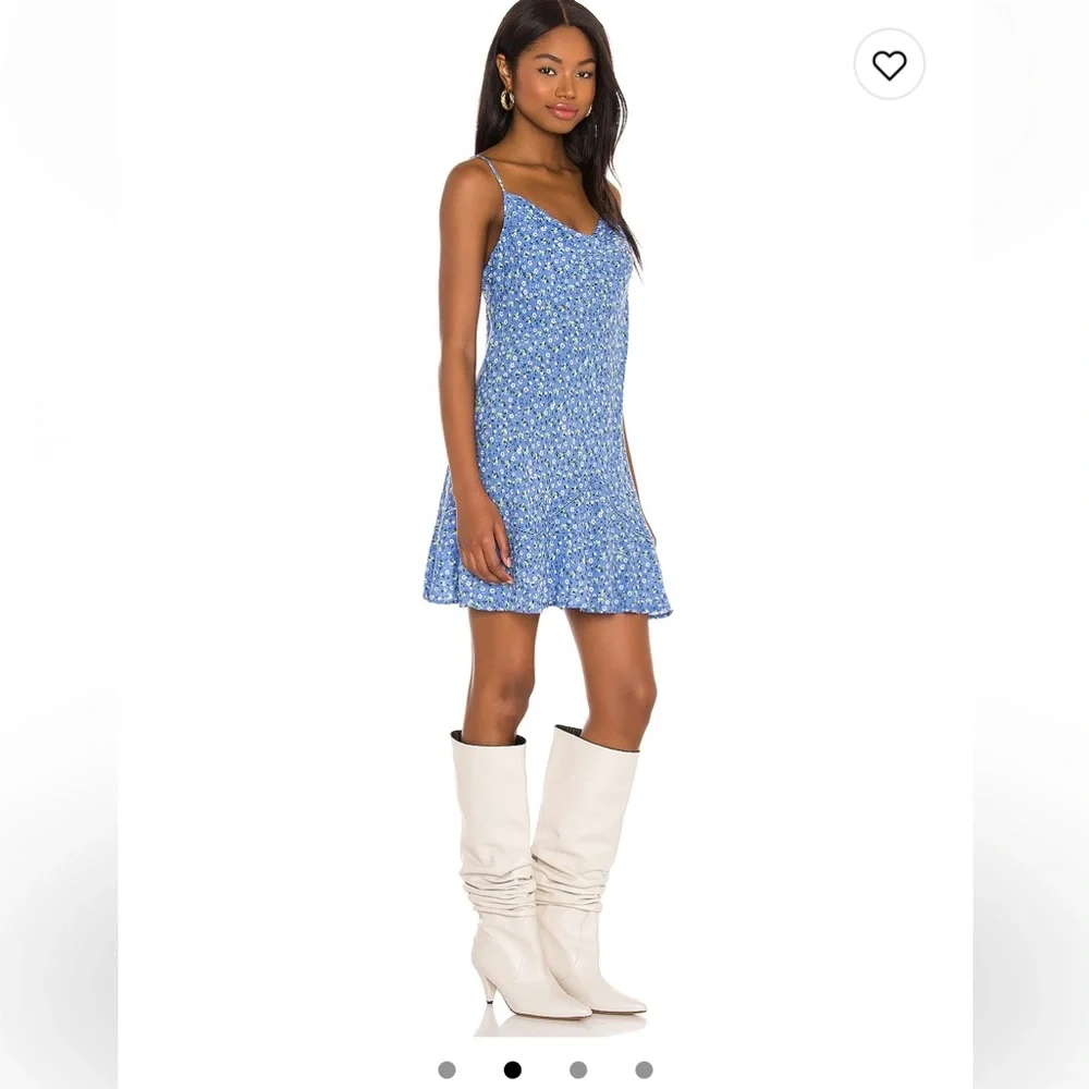 Free People Forever Fields Blue Dress - Picture 2 of 2